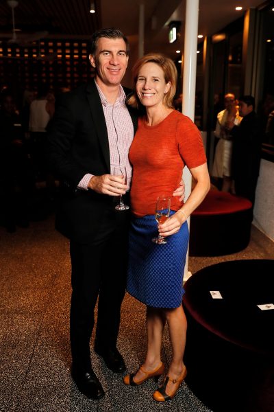 damian topp and bena cartmill at event