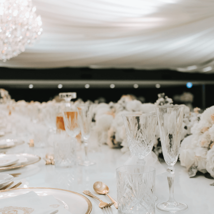 brisbane wedding reception table