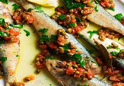 fried sardines