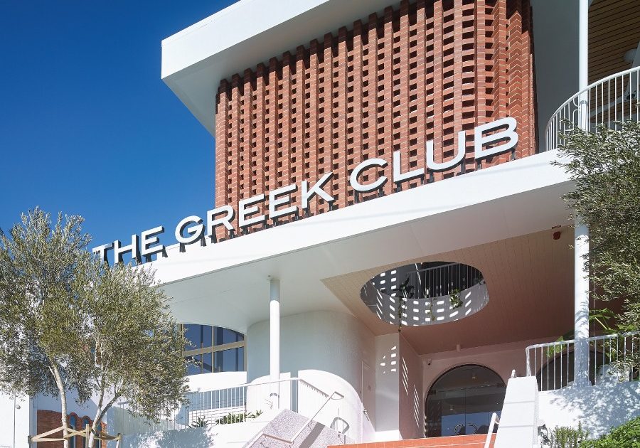 the greek club building