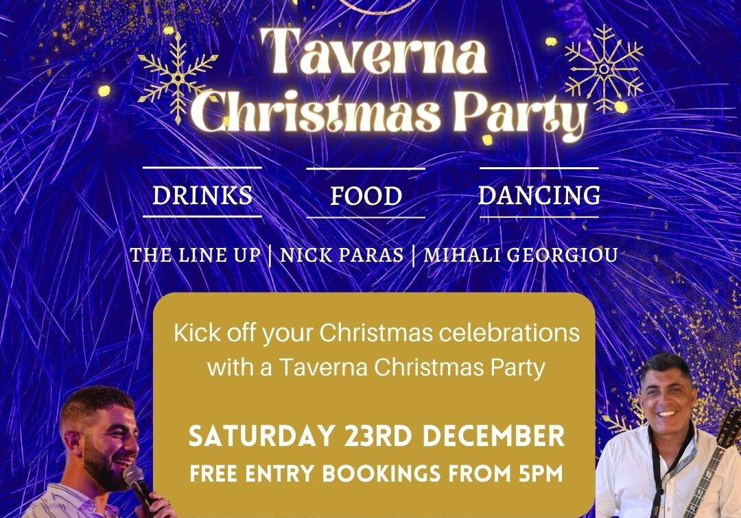 Christmas Taverna Night 23rd December (Instagram Post)
