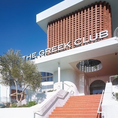 the greek club building