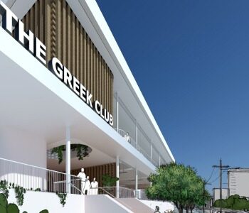 the greek club building