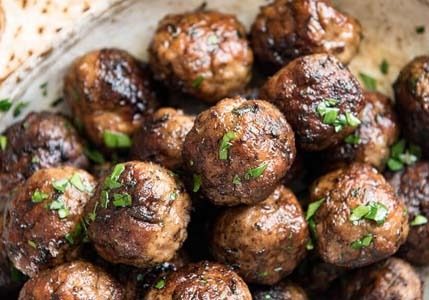 keftedes (greek meatballs)